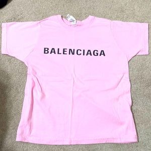 Balenciaga Pink T-Shirt